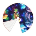 thumbnail image 3 of Kll Transparent Jellyfishes Christmas Tree Skirt 36",Party Decorations Farmhouse For Christmas Decorations Holiday Party, 3 of 8