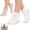 A01-2 Pairs-beige/White Pink Dot, variant on Pilates Socks for Women Non Slip Grip Socks for Yoga, Barre, Barefoot Grippy Yoga Sock Womens Gifts 4 Pairs