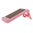 thumbnail image 3 of DOLITY Cat Scratcher Cardboard Scratch Climbing Ramp Interactive Toy Scratching Pad for Pink, 3 of 9
