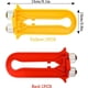 thumbnail image 2 of Alicates para engarzar tensores de cables de abeja para apicultura, 2 uds., alicates para engarzar tensores de alambre, equipo de apicultura para marco de colmena, 2 of 5