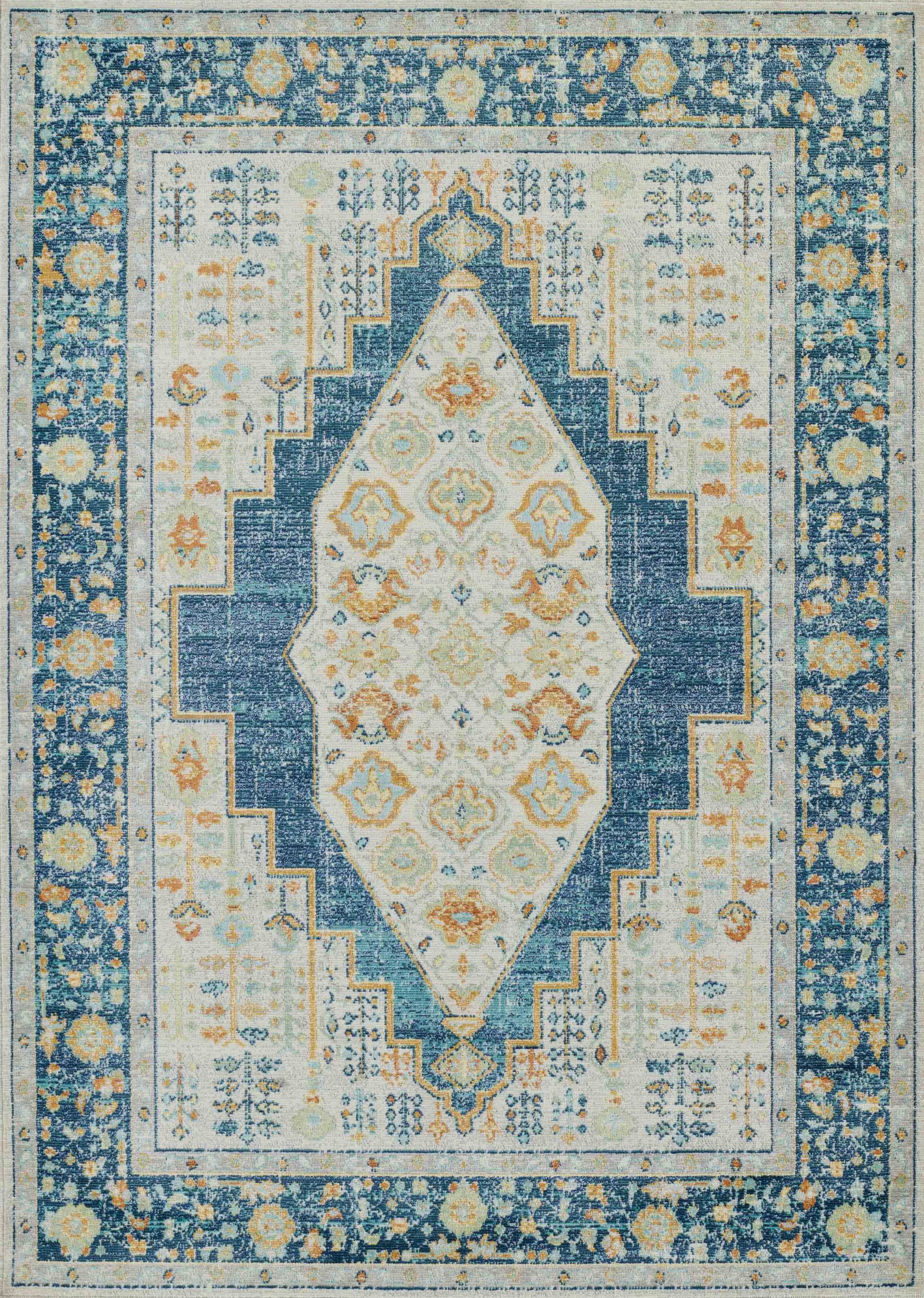 ECARPET Kinsley Traditional Area Rug for Living Room, Bedroom, Dining Room, Entrance, Hallway and More.