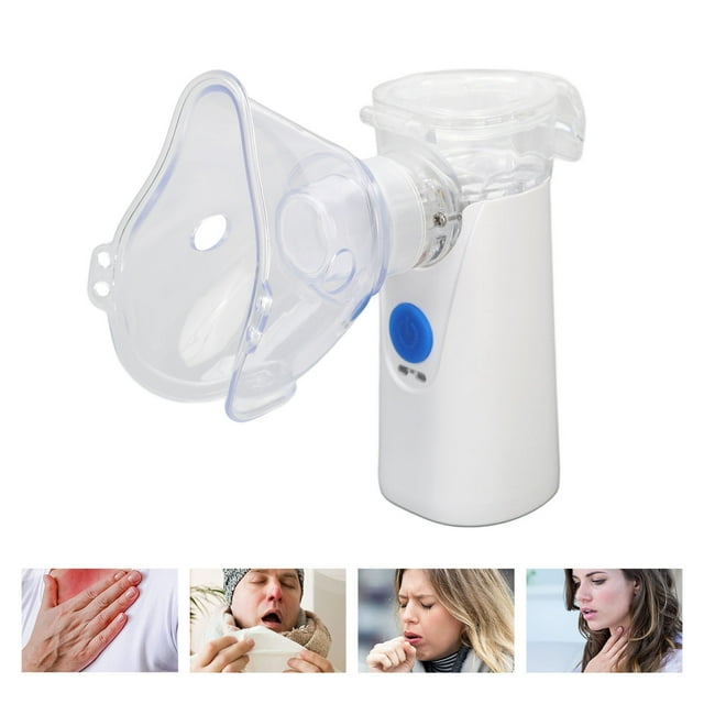 Nebulizador Portátil, Tecnología Ultrasonónica Mácina de Nebulizador de Mano DC5V DE CC5V AMPLIAMENTO Utilizada para Uso Domísico