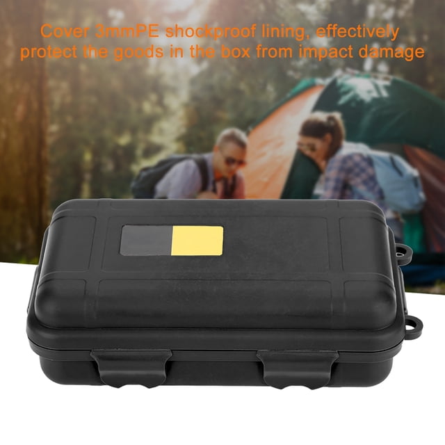 Boîte de Survie Extérieure, Étui de Survie Étanche Boîte de Rangement Scellée pour Équipement de Plein Air pour Randonnée, Escalade