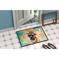 thumbnail image 5 of Carolines Treasures DAC2471JMAT 0.15 x 24 x 36 in. Boxer Hippie Dawg Indoor or Outdoor Mat, 5 of 6
