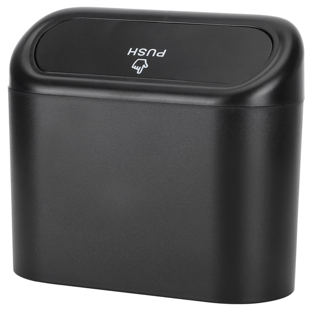 Cubo De Basura, Bote De Basura Colgando Portátil Negro Para Coche