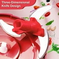 thumbnail image 6 of Chop Dice Puree Vegetables Onions Tomatoes Garlic Meats and Nuts in Just Seconds for Delicious Meals,Red, 6 of 8