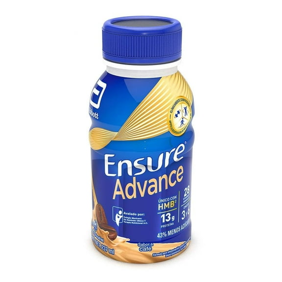 Fórmula para alimentación Ensure Advance enteral especializada sabor café 237 ml