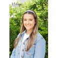 thumbnail image 2 of Motique Accessories 1 Satin Headband - Set of 6 - Light Grey, 2 of 4