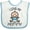 White and Blue, variant on Inktastic I Love My Mommy Baby Boy Boys Baby Bib