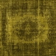 thumbnail image 1 of Ahgly Company Machine Washable Indoor Square Persian Yellow Traditional Area Rugs, 7' Square, 1 of 4