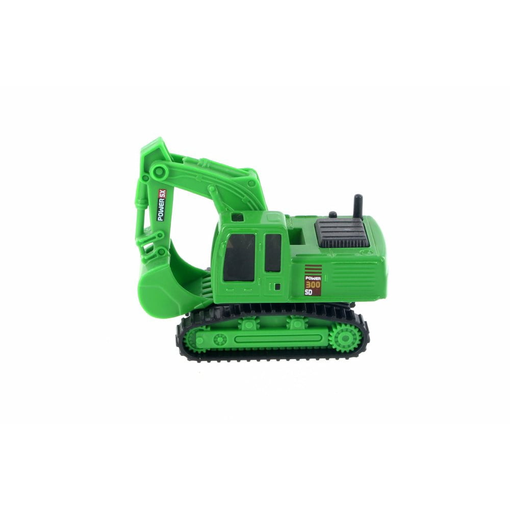 Excavator Heavy Construction Machine, Green Showcasts 2188D Model