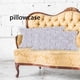 thumbnail image 4 of Funda de almohada con cremallera para oficina Gris claro 30x50cm, 4 of 9