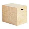 thumbnail image 1 of LOVIVER Wood Plyo Box Exercise Equipment Step up Box for Lunges Conditioning Workout 12x14x16inch, 1 of 8