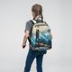 thumbnail image 5 of Balery Iceberg Bald Eagle Mochila ligera para hombre y mujer: duradera e impermeable, ideal para la escuela, el trabajo, viajes y uso diario., 5 of 7