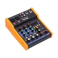 thumbnail image 2 of Audio Mixer Smart Noise Reduction Wireless USB Socket Portable 4 Way Mixer for Webcast Party, 2 of 14