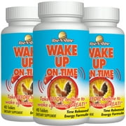 Wake Up On Time, Discounted 3 pack! Take BEFORE Bedtime to Wake UP Feeling Great!
