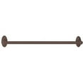 thumbnail image 3 of Classic Traditional 24" Wall Mounted Towel Bar, Bronze, 3 of 7
