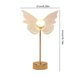 thumbnail image 4 of Lámpara de mesa Retro oro acrílico mariposa Shell LED lámpara de escritorio atenuación continua, 4 of 8