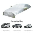 thumbnail image 3 of Universal 4-Season Car Half Cover with Sunshade Waterproof & Aluminum mater, 3 of 8