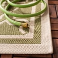 thumbnail image 4 of SAFAVIEH Courtyard Allison Oriental Indoor/Outdoor Area Rug, Green/Beige, 6'7" x 9'6", 4 of 9