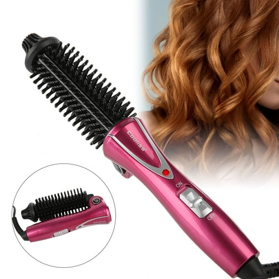 FAGINEY Electric Folding Hair Curler Comb Brush Portable Hair Dressing Beauty Tool, Electric Hair Curler, Hair Curler Tool