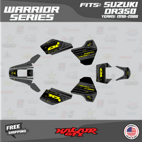 Kalair GFX Graphics Kit for Suzuki DR350 (1990-2000) Warrior Series