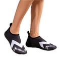 thumbnail image 2 of HTHLVMD Water Shoes for Women, Quick Dry Aqua Socks, Water Shoes for Women Men Quick-Dry Aqua Socks Swim Beach Barefoot Yoga Exercise Wear Sport Accessories Pool Camping Must Haves, Black 5.5, 2 of 4
