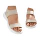 thumbnail image 2 of MKLEKYY Sandalias de Verano para Mujer, Calzado Informal para Exteriores, Diseño Cómodo de Punta Abierta Con Parte Superior Transpirable, Ajuste Ajustable para Uso Diario, Suela Gruesa Duradera, 2 of 4