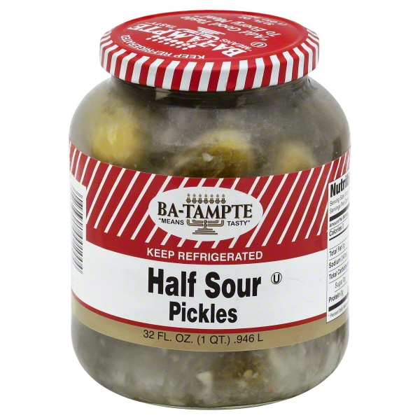 BaTampte Half Sour Pickles, 32 Fl. Oz.