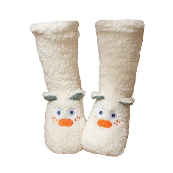 Ultra Soft Microfiber Winter Slipper Socks for Men and Women Cozy Thermal Lined House Booties for Indoor Comfort