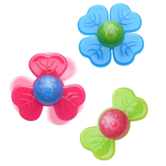 De Ventosa, Juguete Giratorio Para Bebé, Juguete Giratorio Con Ventosa, Juguetes De Aprendizaje Temprano Para Bebé 3 Uds Speravity FN005720-00