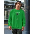 thumbnail image 2 of Abstract Morgenstern Weapon  Sweatshirt Men -Image by Shutterstock, Male 4X-Large, 2 of 4