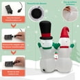 thumbnail image 5 of Costway 6FT Inflatable Christmas Snowman Decoration w/ LEDs & Air Blower, 5 of 11