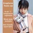 thumbnail image 4 of Neck Heated Scarf Outdoor Products Scarves Graphene Heats Up Smart USB Charging Winter Cold Protection Warm Decoration, 4 of 21
