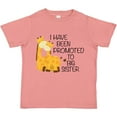 thumbnail image 3 of Inktastic I Have Been Promoted to Big Sister Girls Toddler T-Shirt, 3 of 5