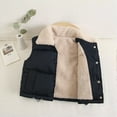 thumbnail image 5 of Esaierr Boys Girls Winter Fleece Waistcoat Coats for Toddler Baby 1-10Y Warm Vest Sleeveless Jacket Kids Thickened Winter down Vest Outerwear, 5 of 5
