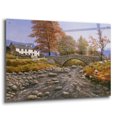 thumbnail image 2 of Epic Art 'Old Packhorse Bridge' by Bill Makinson, Acrylic Glass Wall Art, 36"x24", 2 of 8