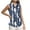 #09 Multicolor, variant on Womens Tank Top Casual Single Button Up Work Shirts Cute Print Sleeveless Lapel Shirt Tank Tops Casual Loose T-Shirts Summer Vests Tops