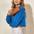 thumbnail image 2 of FALAN MULE Womens Wallet RFID Blocking Soft Leather Trifold Card Holder, 2 of 3