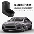 thumbnail image 4 of Black Car Rear Trunk Spoiler Wing Riser Lift Extension Kit for Focus Hatchback 4Dr G11737, 4 of 8