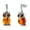 Owl, variant on Sterling Silver Natural Amber Earrings - Natural Gemstone Jewelry - Genuine Amber Earrings for Women - Owl Amber Dangling Earrings