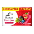 thumbnail image 1 of Jabón de tocador Lirio Bath & Spa frutos del bosque 5 barras de 120 g c/u, 1 of 3