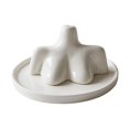 thumbnail image 1 of Accesorios para quemador de incienso, centro de mesa, regalo de cumpleaños, decoración, escultura Blanco, 1 of 9