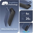 thumbnail image 3 of TUDIA MergeGrip Samsung Galaxy A55 5G Case 2024 Dual Layer Heavy Duty - Indigo Blue, 3 of 7
