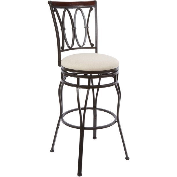 Better Homes & Gardens Adjustable Barstool, OilRubbed Bronze Finish