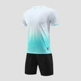 thumbnail image 2 of Boys Girls Soccer Jersey Shorts Set Athletic Uniform for Kids, 2 of 4