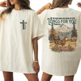 thumbnail image 2 of Psalm 42:1 Christian Deer Faith Graphic T-Shirt for Men and Women, 2 of 6