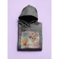thumbnail image 3 of Cupid And Hearts Hoodie Women -Smartprints Designs, Female 5X-Large, 3 of 4