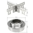 thumbnail image 1 of Four Extérieur, Acier Inoxydable avec Support de Poêle en Acier avec Support de Poêle Rookin Qahm Jinmie Steelnistove Extérieur Acier Inoxydable, 1 of 6