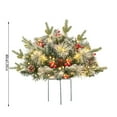 thumbnail image 3 of Holiday Planter Decorations, 2025 Christmas Decorations With Lights Illuminate The Christmas Tree Tripod And LED Lights Outdoor Lighting Flower Pot Filling, 3 of 9